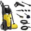 LAVOR Planet Idropulitrice Acqua Fredda 170 Bar, Nero Giallo