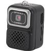 RASTKY Videocamera per Foto di Portachiavi Mini, Lenti Ottiche da 2 MP, Risoluzione Video 480p, Anteprima in Tempo Reale, Durata della Batteria di 150 Minuti, Filtri Creativi con (BLACK)