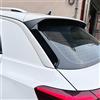 AUTO-STYLE Set di deflettori d'aria lunotto posteriore compatibile con Volkswagen T-Roc (A11) 2017 (ABS nero luisant)