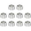 PATIKIL M4 Distanziali in Acciaio Inossidabile, 10pz Distanziatore Metallico Acciaio Inossidabile 4,1mm ID x 6mm OD X3mm L Vite Rotondo per 5/32 M4 Bulloni a Vite