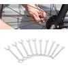 Fyearfly Set di Chiavi Combinate, 10 Pezzi da 5/32 A 7/16 Mini Chiave A Cricchetto In Acciaio Al Cromo Vanadio Strumento per Chiave Esagonale 3/16 13/64 7/32 15/64 1/4 9/32 5/16 3/8, per Riparazioni Domestiche