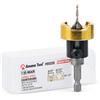 Amana Tool 55225 - Svasatore con punta in carburo senza bruciatura e senza sbavature, arresto di profondità regolabile con BB senza spinta, 3/8 D x 3/32 trapano D x 1/4 di pollice a sgancio rapido