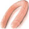 Future of your pleasure Sensual Didloxxxl per donna 50 cm x 3,5 cm doppio fallo coppia ultra realistico per piaceri intensi FOPS D15-4