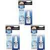 Pattex Bagno Sano Ripara Smalto, Smalto acrilico a base acqua per ritocchi di scheggiature con effetto vernice, Smalto per piastrelle con potere riempitivo e pennellino, 1x50ml (Confezione da 3)