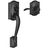 SCHLAGE FE285 622 Acc CAM RH Mezza Maniglia Inferiore Camelot, Nero Opaco
