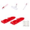 WYWY.Wide Set di 2 pulsanti di ricambio per Dyson V7 V8 V10 V11 V15 Pulsante a clip per la testa dell'aspirapolvere, pulsante del tubo dell'aspirapolvere e pulsante di illuminazione con molla