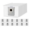 Kaiyaner 12 Sacchetti Aspirapolvere per Ecovacs DEEBOT X8/T50/T80 OMNI,X8/X9/T50/T50 MAX PRO OMNI,T50/T50 PRO OMNI Gen2,T50S/T50S PRO/T80S/T80S PRO PLUS/T30C/N50,4L Sacchetti Aspirapolvere Accessori
