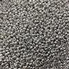 MIYUKI Galvanised Silver Miyuki Japanese round rocailles glass seed beads 11/0 Approximately 24 gramme 13cm tube
