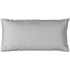 MÖVE Luxury - Federa 80 x 40 cm, 100% cotone, colore: Grigio