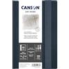 Canson Professional Book, Carta per acquerelli, grana fine, 300 gsm, Quaderno cucito, copertina rigida, 14 x 21,6 cm, bianco, 20 fogli