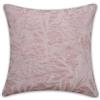Gardinia Sehlbach Cuscino motivo a foglie, Rosa, 45 x 45 cm, Design elegante, Facile da integrare, Tocco di stile, Sfoderabile, Imbottitura inclusa