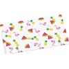 GEDALABELS infinite by GEDA LABELS (INFKH) 15922 Flamingo Tagliere Frutta Tagliere per Colazione in melamina, Multicolore, 23, 5 x 14 x 0.5 cm