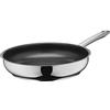 Silit Calabria - Padella per cottura a induzione, 28 cm, con manico in acciaio inox, resistente al forno, per una cottura delicata