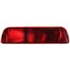 Generico Fanale posteriore per auto Per Nissan per Qashqai 2007-2013 Auto Paraurti posteriore Riflettore Fendinebbia Lampada fendinebbia Rosso per Coda posteriore Paraurti centrale(Middle)