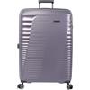 Totto - Valigia Trolley da Viaggio Grande: il compagno per i Viaggi Brevi nel tuo colore preferito Viola