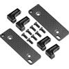 LINSYRC 2Sets Supporto Servo RC Staffa Fissa Servo in Lega di Alluminio per 1/10 Scala Axial Wraith Capra 90048 RR10 RC Crawler Car