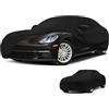 JUDANNA Copertura per auto interna per Porsche Panamera 2010-2024, copertura per auto traspirante tessuto elastico, antipolvere, fodera morbida, vestibilità aderente