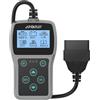 AUTOUTLET Tester Scanner OBD2 OBDII Dispositivo Diagnostica Auto,Connessione Bluetooth Senza Fili e Test della Batteria con un Tocco,Lettore Codici Scanner,10 Lingue
