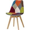 VESTIAMO CASA - Sedia Patchwork - h82,5x48,5x51,5 cm