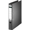 Leitz Centra 10080095 - Raccoglitore di qualità in carta, con fessure, in formato A4, stretto, colore: Nero