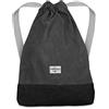 VIKINGS Gym Bag Sack Sacca da ginnastica cotone Sport Donne Uomini Bambini, Farbe Turnbeutel:Grigio