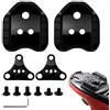 LPZMPZ Compatibile con adattatore per piastra Shimano SPD SM-SH41 per bicicletta, scarpe da corsa, MTB, pedali a 3 fori, piastre per pedale per bicicletta