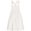 Petit Bateau A0dcn Abito Senza Maniche con Spalline, Bianco, 3 Anni Bambina