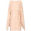 APART Fashion Jacquardkleid mit Chiffonstola Vestito da Cocktail, Rosa, 46 Donna