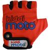KIDDIMOTO Guanti da Bicicletta per Bambini/Ragazzo/Ragazza - Guanti Ciclismo Corto Mezze Dita - M (4-8 Anni) - Rosso