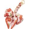 QIUTIMIY Catena Estensione per Borsa a Tracolla,Fai da Te Decorazioni per Borse,Tracolla Catena per Borsa Donna,Arancione