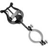 Gosknor Clip Musicale per Lira per Clarinetto, Metallo Supporto Clip Musicale per Clarinetto per Banda Musicale Morsetto Lira per Clarinetto per Flauto Tromba Strumenti a Fiato Principianti (Nero)