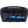 MAVYULQEF Linux Autoradio Avvio Lampo Compatibile con BMW Serie 3/5 E60 E61 E63 E64 E90 E91 E92 (2005-2008) CCC iDrive Bluetooth/CarPlay/Android Auto Wireless | Tutte le Funzioni Originali Conservate