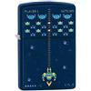 Zippo Accendino Zippo® Pixel Game Design 49114, Accendino Antivento Ricaricabile Zippo, Realizzato in Metallo con Caratteristico click Zippo, Color Blu, Made in USA, Ottima Idea Regalo