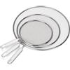 HATANSE 3 Pezzi Paraschizzi Padella Paraspruzzi in Acciaio Inox con Manico Coperchio Antischizzo Paraschizzi Cucina Diametro 19 cm 25 cm 33 cm per Molte Padelle