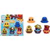 MGA Entertainment DohKins Hero Pack Characters (Builder, Pirate, Fire Chief) - L'Impasto non si Asciuga mai, Senza Glutine, per Collezionisti e Bambini. Età 3+
