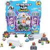 MrBeast Lab Swarms Hyper Fusion Series, colleziona Oltre 100 sciami Hyper Fusion, Mega Lab Pack Include 14 Micro Bestie, 14 Adesivi da Collezione e 4 Tappi Fusion per Costruire Il Tuo