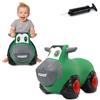 Jamara 460598 - Fendt Trattore salterino con pompa - Specchietti come supporto, Resistente, Sviluppa l´equilibrio, Peso sostenibile fino a 50 kg