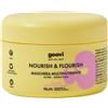 THE GOOD VIBES COMPANY Srl Maschera Capelli Multinutriente Nourish & Flourish goovi 200ml