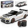 Mould King 27083 Technik Speed Champion - Blocchi di costruzione per auto da corsa, con vetrina in acrilico, 420 pezzi