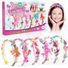 HappyKidsClub Giochi Bambina 4-10 Anni Femmina, Cerchietto Unicorno Bambina Regalo Bambina 3-10 Anni Femmina Giochi Creativi Bambina 5-10 Anni Giochi per Bambini Regalo Compleanno