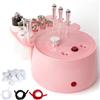 GHWMYD 3 in 1 Dispositivo di dermoabrasione professionale,Rosa