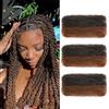 TOOPBIUTI Afro Kinky Bulk Hair 16 Inch Spring Twist Braiding Hair Bulk Locs Dreadlock Extensions Afro Kinky Curly Crochet Braid Hair (P4/30#, 16inch-3pc)