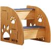 Generic gradini per gatti - scale per animali domestici, scale per cani, scale per animali domestici | Scala per gatti robusta e affidabile per uso interno, antiscivolo, comoda scala per gatti in piedi