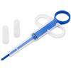 ds. distinctive style somministrare sparapillole per Gatti, Alimentatore di Pillole per Animali Domestici Che Ti Protegge dai morsi Durante la somministrazione di medicinali, Verde (Blu)