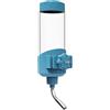 TOKAYIFE Bottiglia d'acqua per animali 680ml Borraccia cane Bottiglia sospesa per animali Fontanella a gabbia Dispenser acqua Beverino Coniglio Cane Gatti Coniglio (Blu)