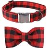 Unique Style Paws Collare per Cani con Fiocco Papillon, Collari Regolabili o Guinzagli per Cani e Gatti Piccoli, Medi e Grandi