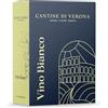 Cantina di Custoza CANTINE DI VERONA Bag in Box | VINO BIANCO | Confezione da 5 LITRI | 3 CONFEZIONI | Vino Bianco