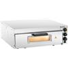 Royal Catering Forno Per Pizza Elettrico Professionale Porta In Vetro RCPO-2000-60-1 (1 camera, Ø 60 cm, Porta in vetro)