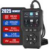 L.StarryIsland V529 OBD2 Auto Diagnostica, Diagnosi Auto Universale per Veicoli con Funzionalità OBDII Completa, OBD2 Scanner in 10 Lingue, Lettore Errore Motore Auto per Auto dal 1996 in poi