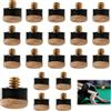 Kahaybeall 20 PCS Punte per Stecche da Biliardo, Accessori da Biliardo, Punta di Ricambio Stecca da Biliardo, Punte Stecche da Biliardo, Accessori di Ricambio Durevoli e Resistenti per Biliardo e Snooke (10mm)